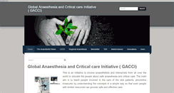 Desktop Screenshot of anaesthesiaworld.com